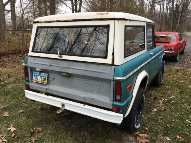 1973 BLUE Ford Bronco