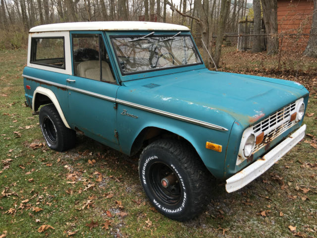 1973 BLUE Ford Bronco