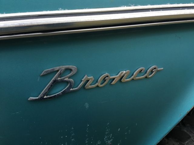 1973 BLUE Ford Bronco