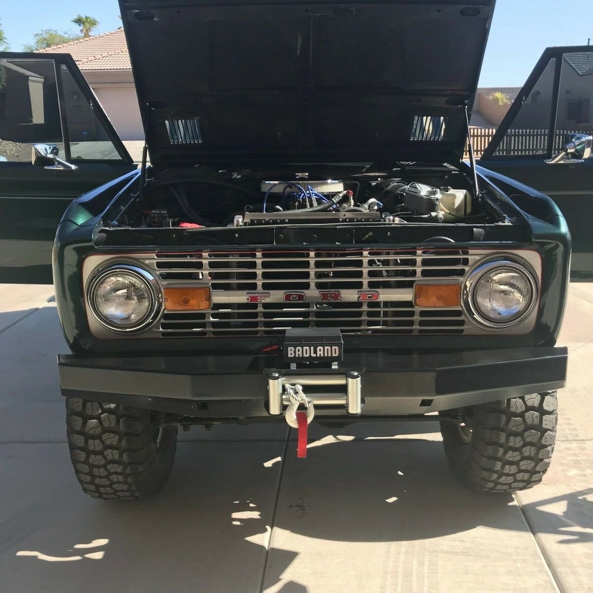 1973 Hunter Green Ford Bronco