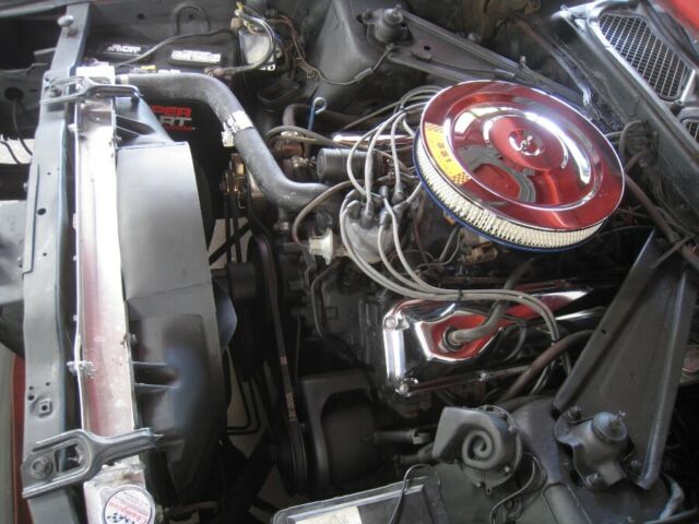 1973 Red Ford Mustang Convertible