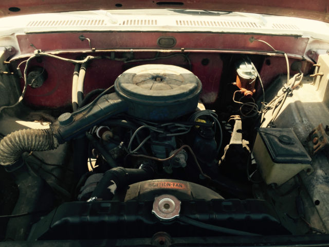 1973 Red / White Ford F-100 U/K