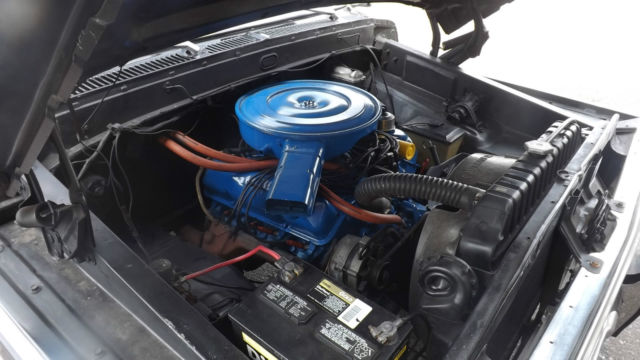 1973 Black Ford F-100 Standard Cab Pickup