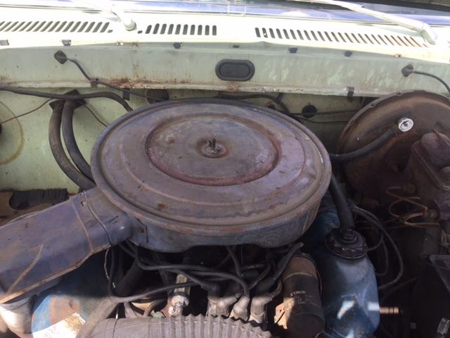 1973 Green Ford F-100 Standard Cab Pickup