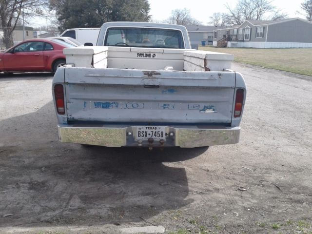 1973 Gray Ford F-100 Standard Cab Pickup