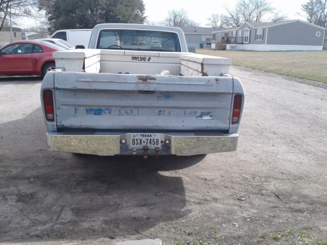 1973 Gray Ford F-100 Standard Cab Pickup