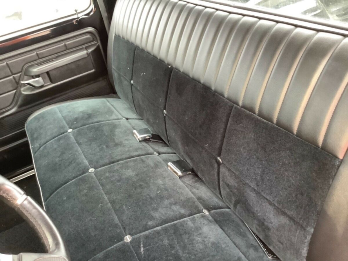 1973 Black Ford F-100 Standard Cab Pickup