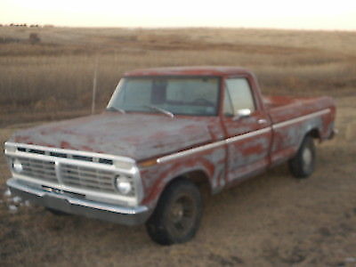 1973 Red Ford F-150