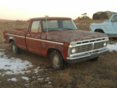 1973 Red Ford F-150