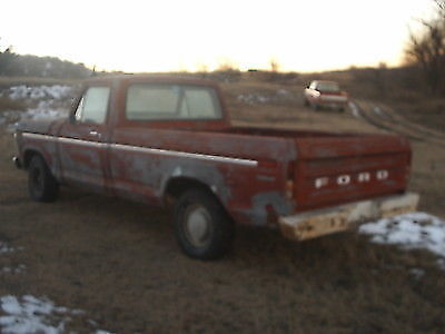 1973 Red Ford F-150