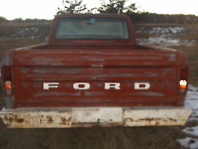 1973 Red Ford F-150
