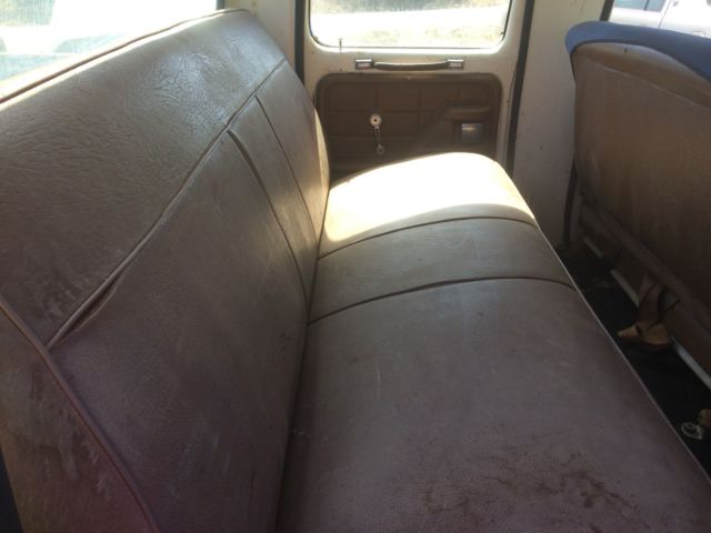 1973 Blue Ford F-250 Crew Cab Pickup