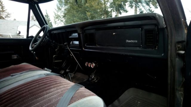 1973 Gray Ford F-250 Standard Cab Pickup