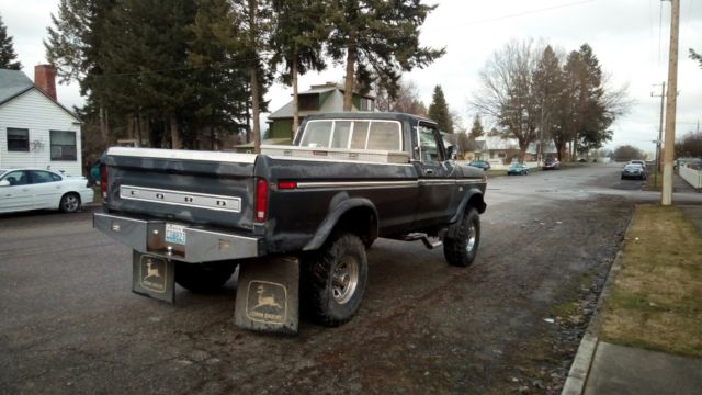 1973 Gray Ford F-250 Standard Cab Pickup