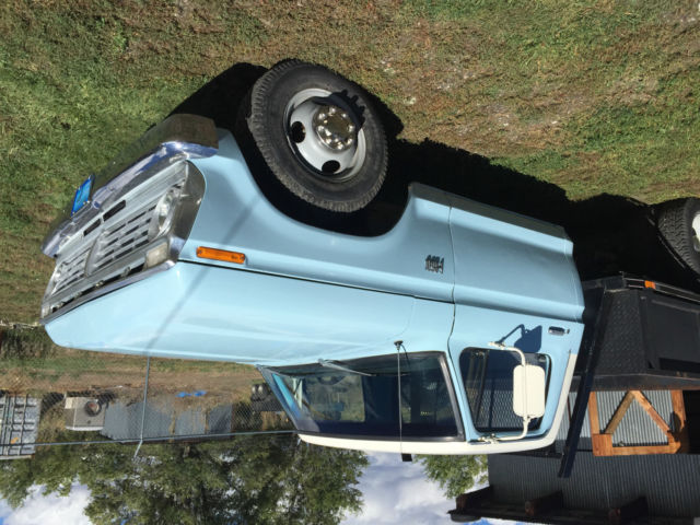 1973 Blue Ford F-250 Pickup