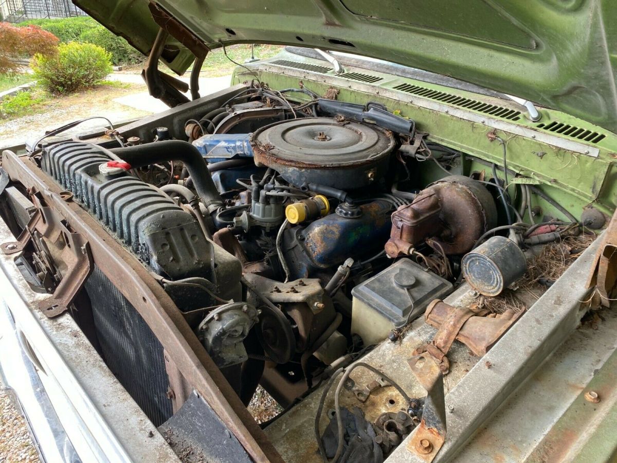1973 Green Ford F-350 Crew Cab Pickup