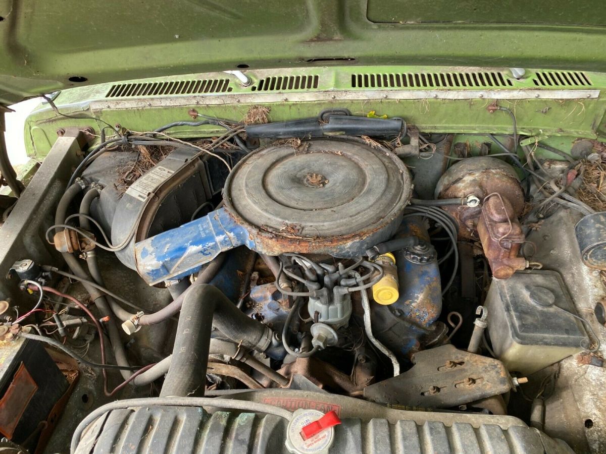 1973 Green Ford F-350 Crew Cab Pickup