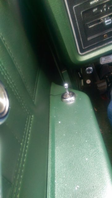1973 Green Ford Galaxie Sedan