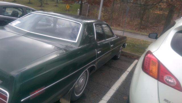 1973 Green Ford Galaxie Sedan