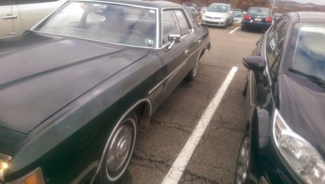 1973 Green Ford Galaxie Sedan