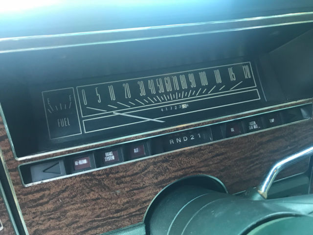 1973 Green Ford Crown Victoria Coupe