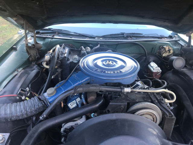 1973 Green Ford Crown Victoria Coupe