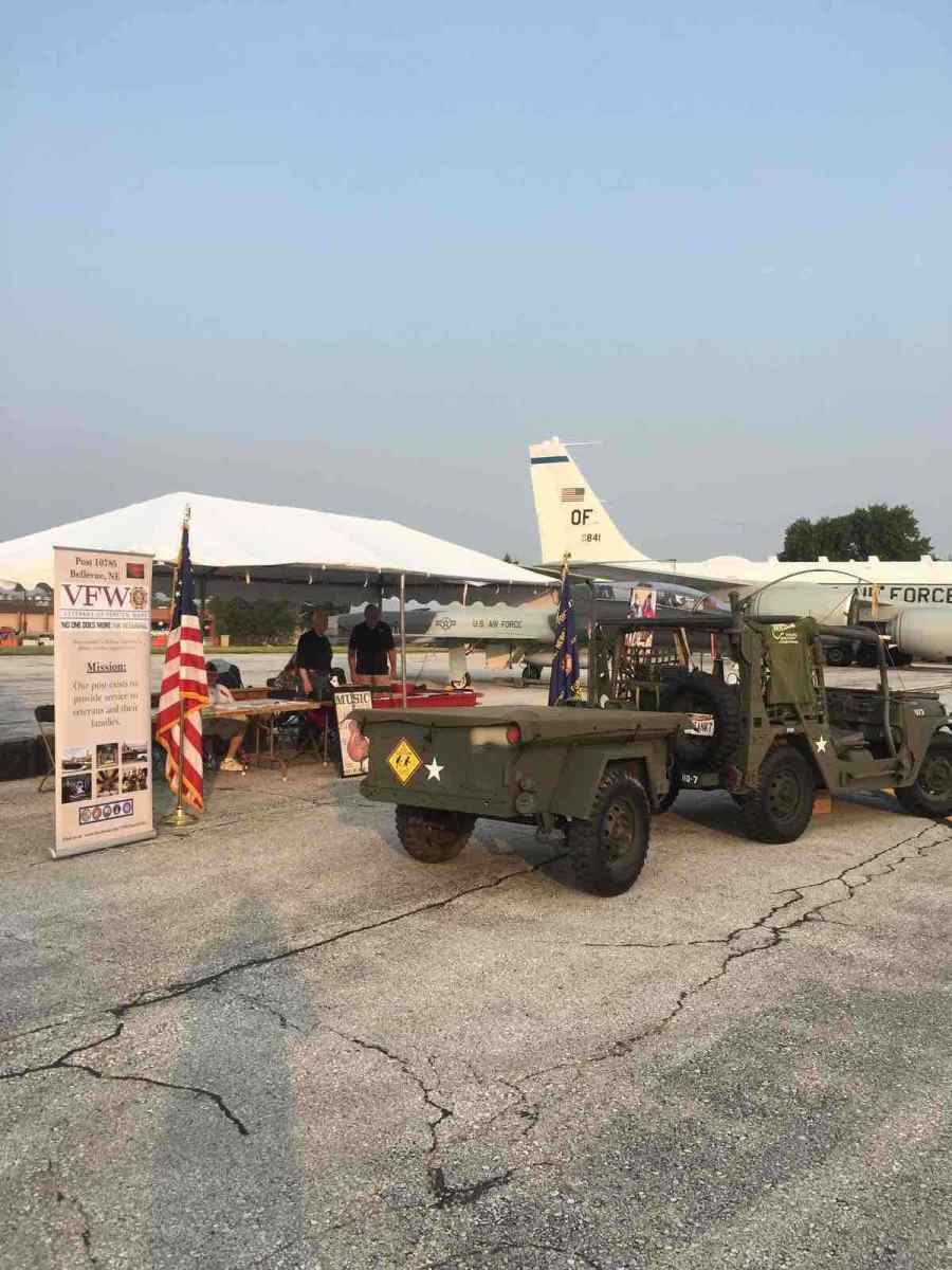 1973 Green Ford M151a2 & M416 trailer SUV