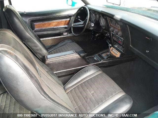 1973 Blue Ford Mustang Fastback