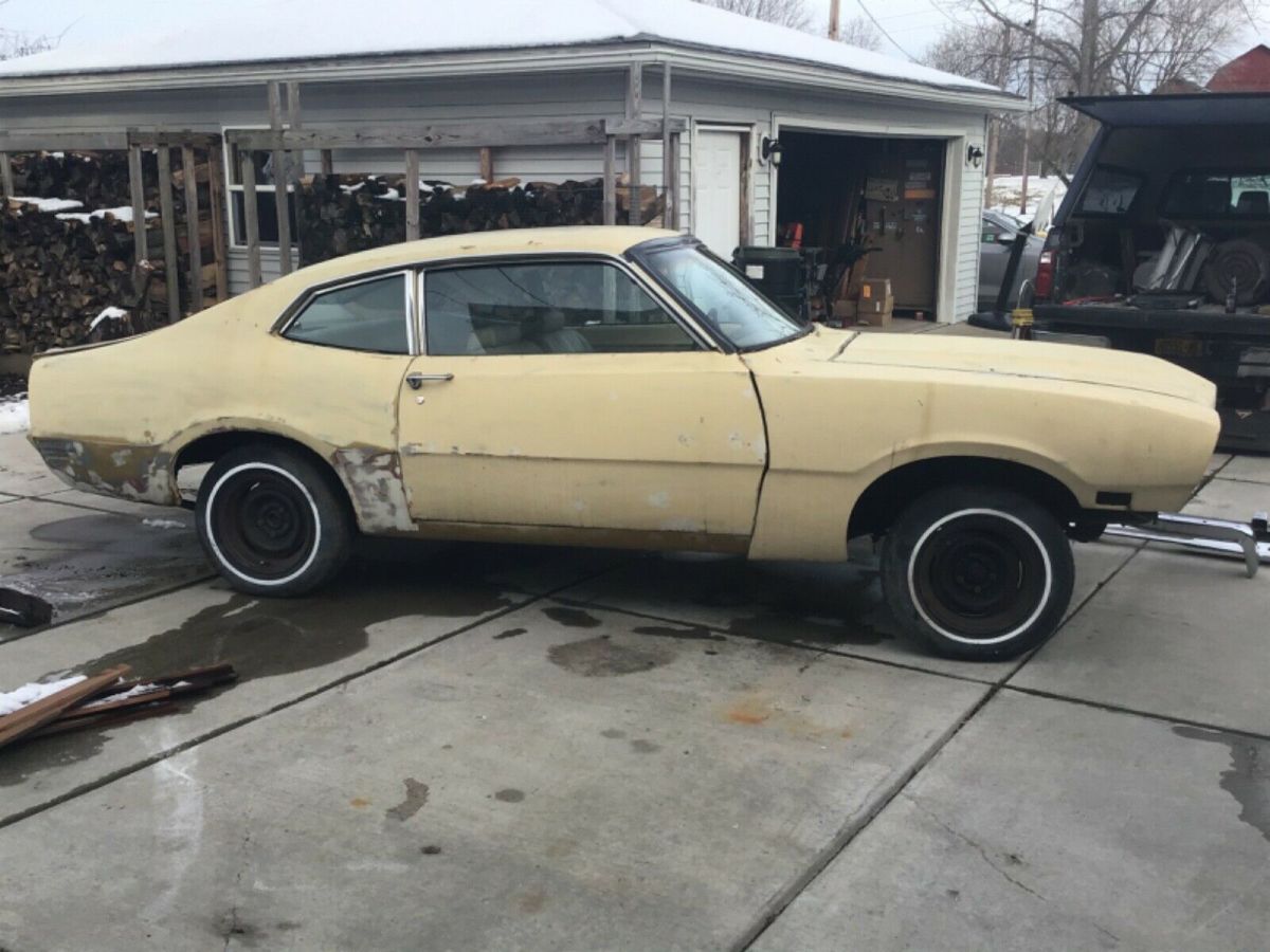 1973 Gold Glow Ford Maverick Coupe