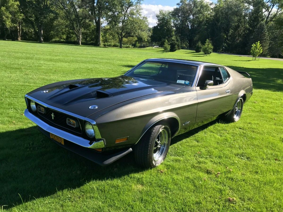 1973 Gray Ford Mustang Fastback
