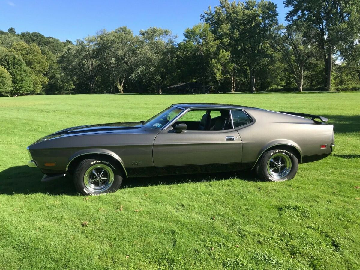 1973 Gray Ford Mustang Fastback