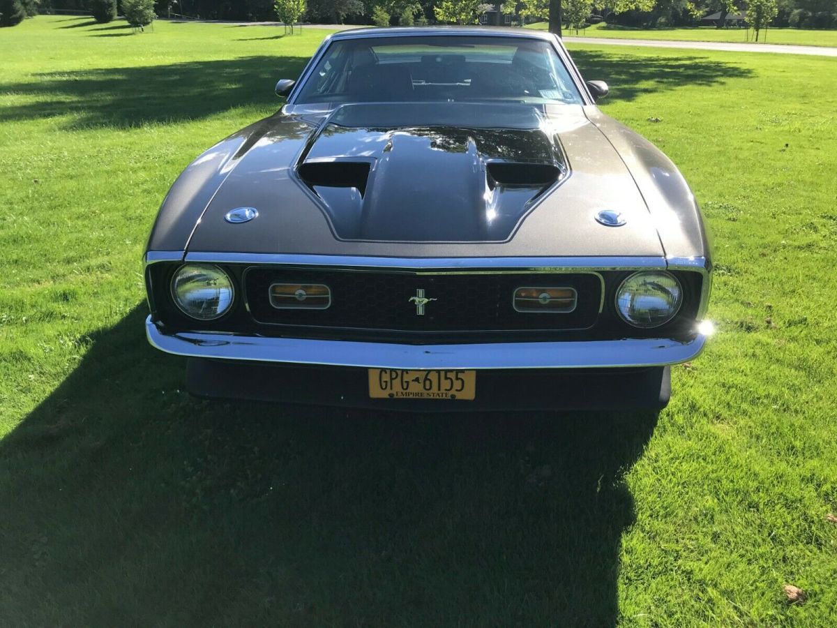 1973 Gray Ford Mustang Fastback