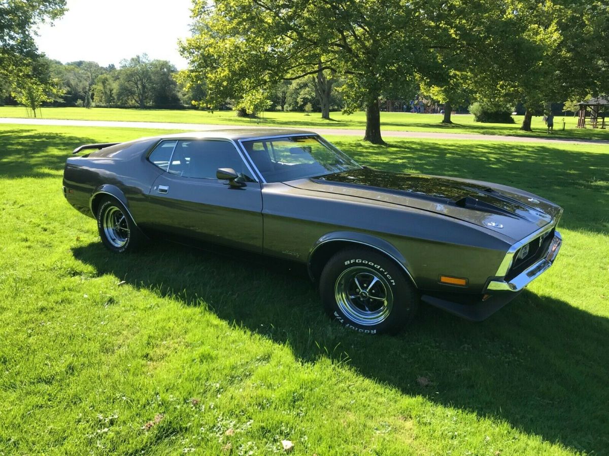 1973 Gray Ford Mustang Fastback
