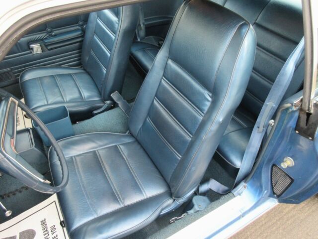 1973 Blue Ford Mustang Coupe