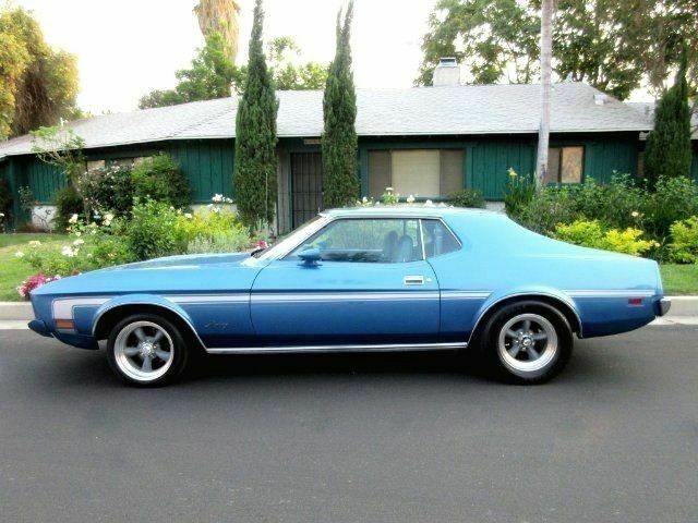 1973 Blue Ford Mustang Coupe