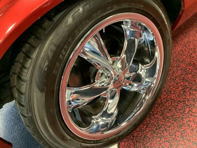 1973 Red Ford Mustang Convertible