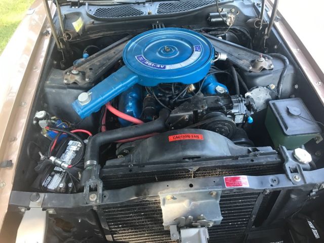 1973 Gold Ford Mustang Convertible