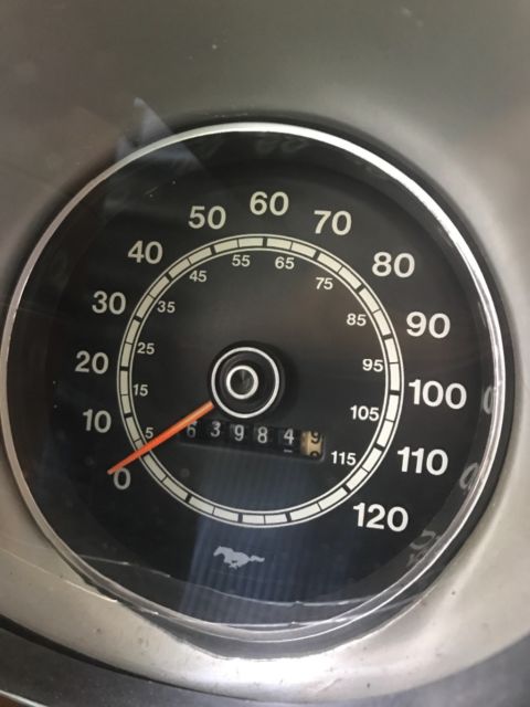 1973 Gold Ford Mustang Convertible