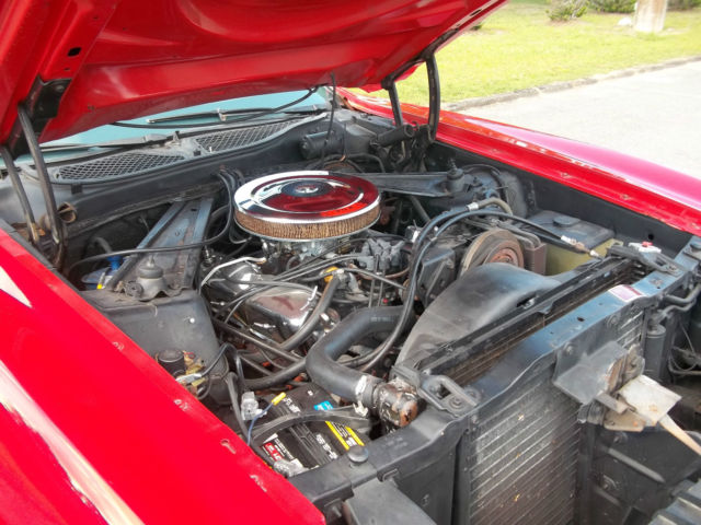 1973 Red/Black Ford Mustang Convertible