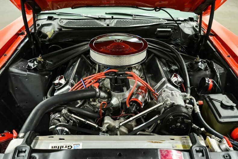 1973 Orange Ford Mustang Convertible