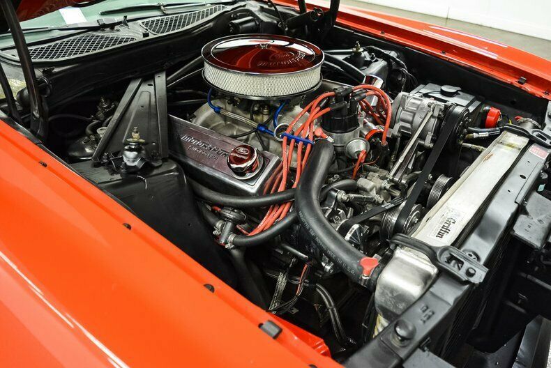 1973 Orange Ford Mustang Convertible