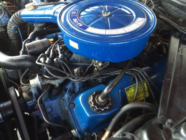 1973 Red Ford Mustang Convertible