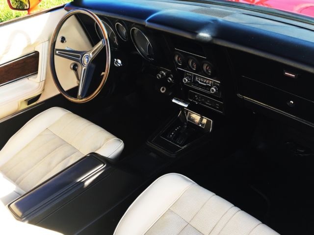 1973 Red Ford Mustang Convertible