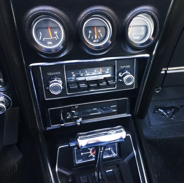 1973 Red Ford Mustang Convertible