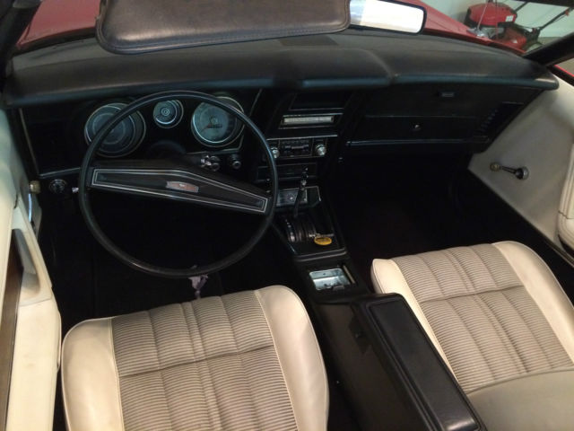 1973 Red Ford Mustang Convertible