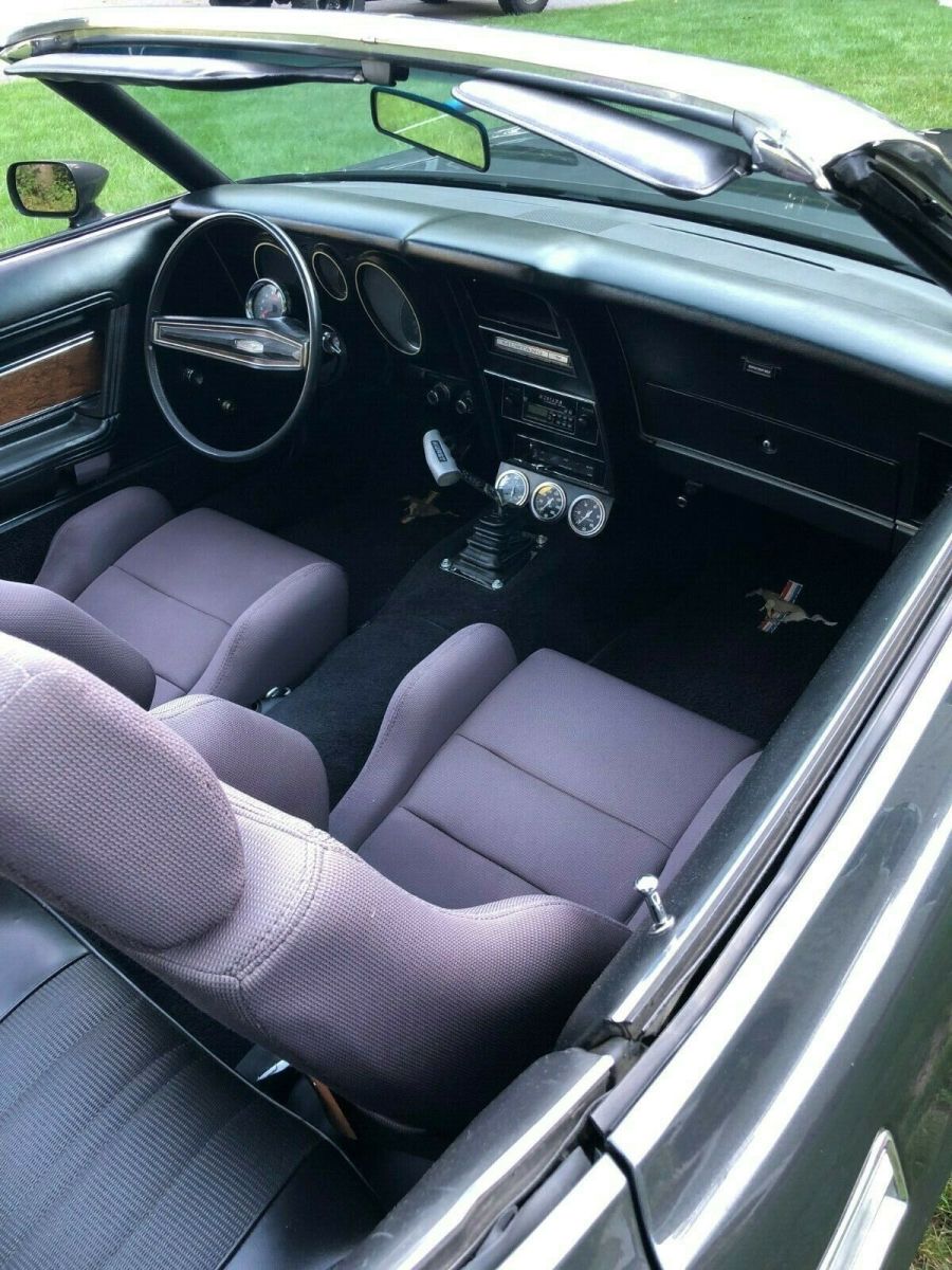 1973 Gray Ford Mustang Convertible