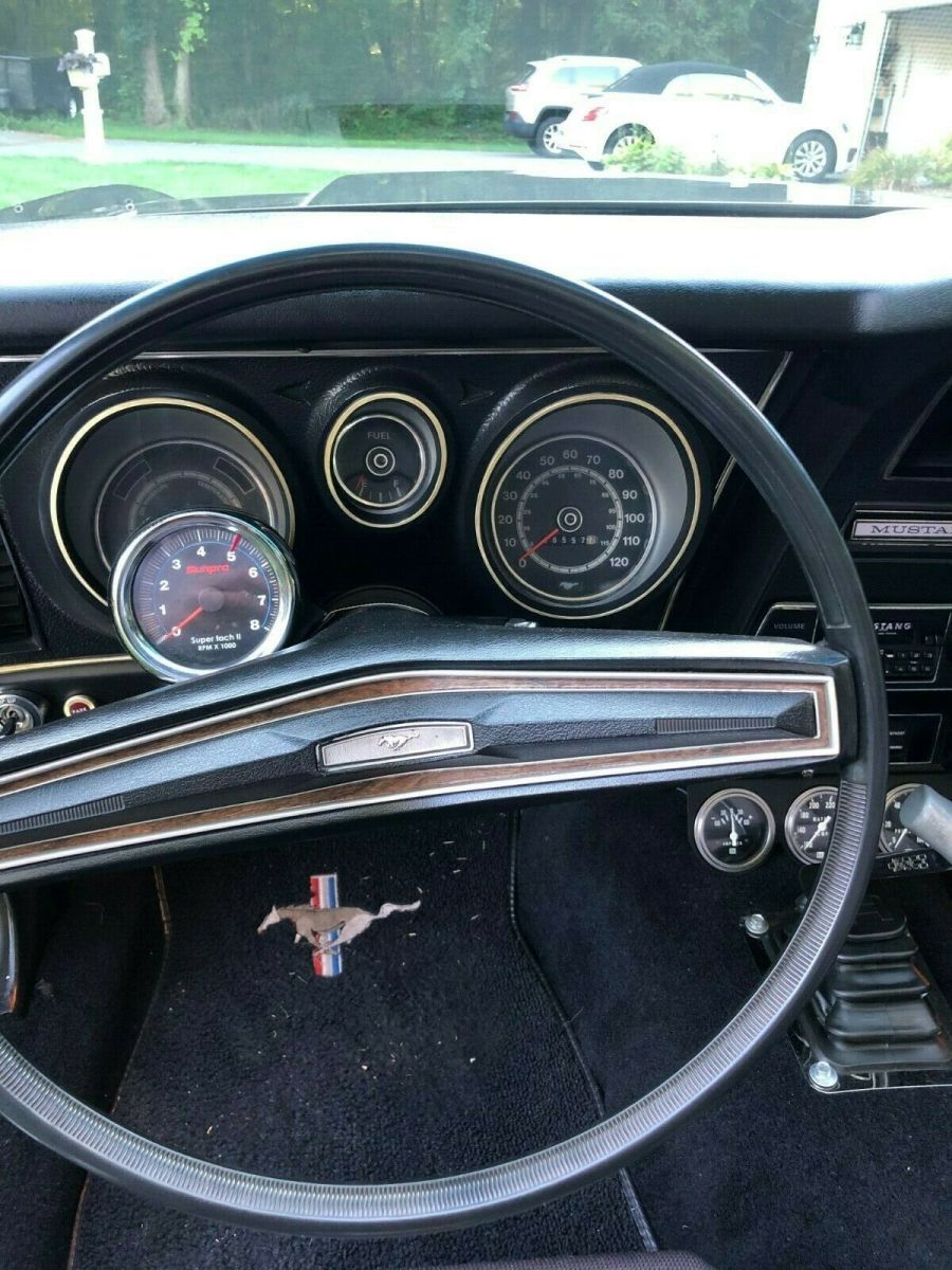 1973 Gray Ford Mustang Convertible