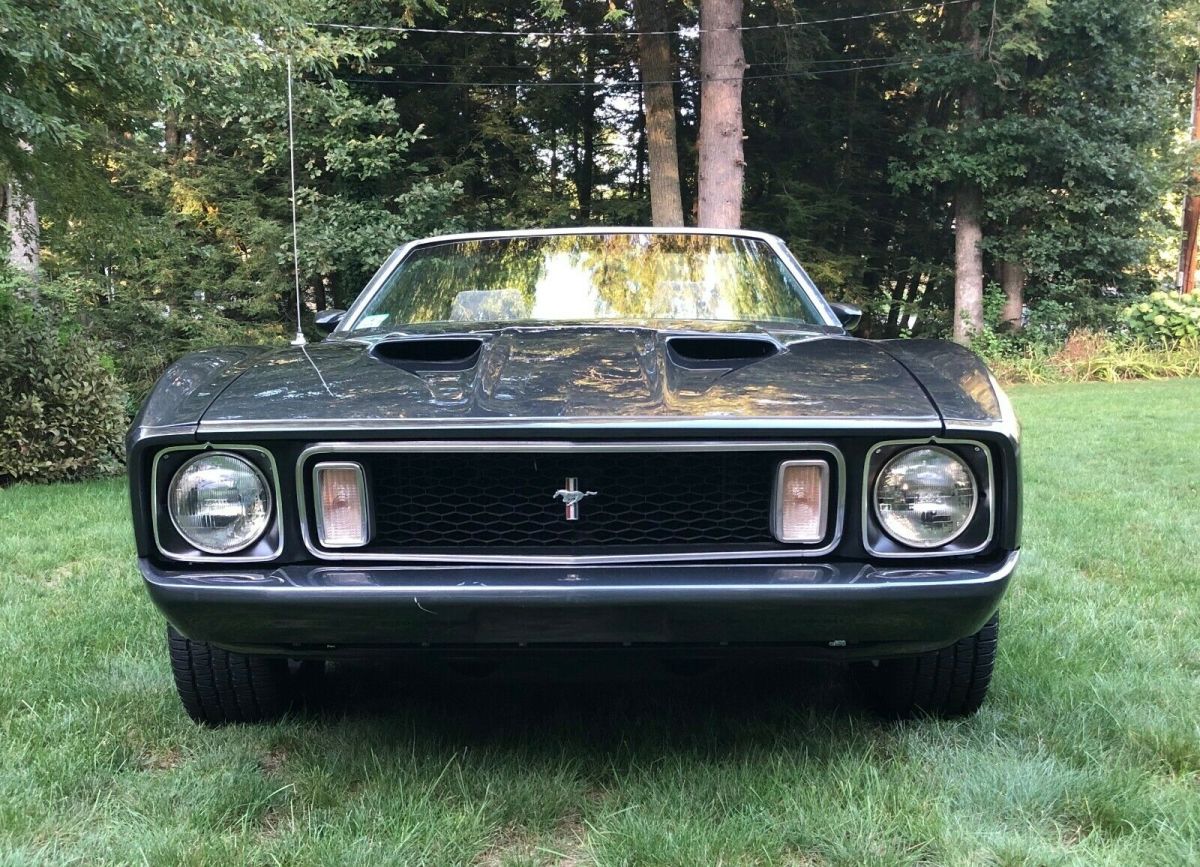 1973 Gray Ford Mustang Convertible