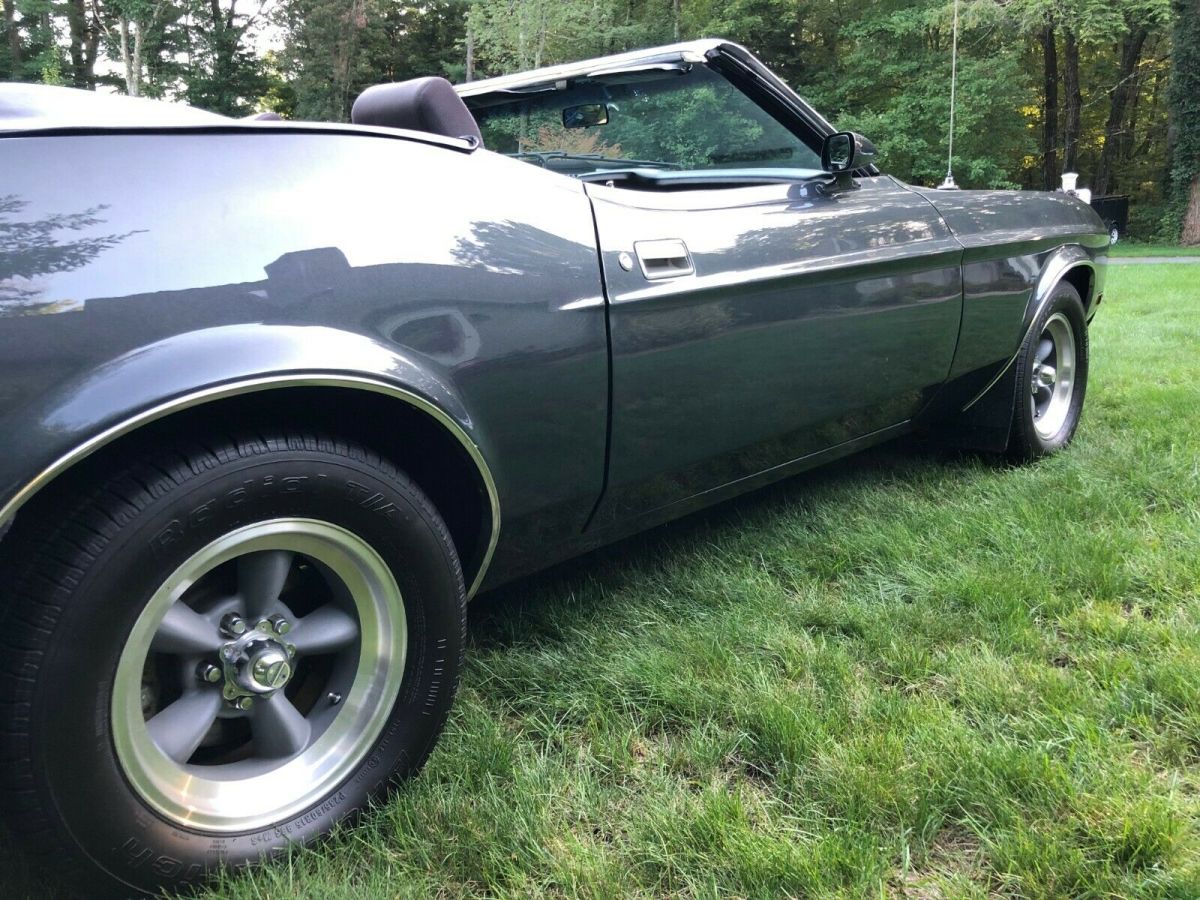 1973 Gray Ford Mustang Convertible
