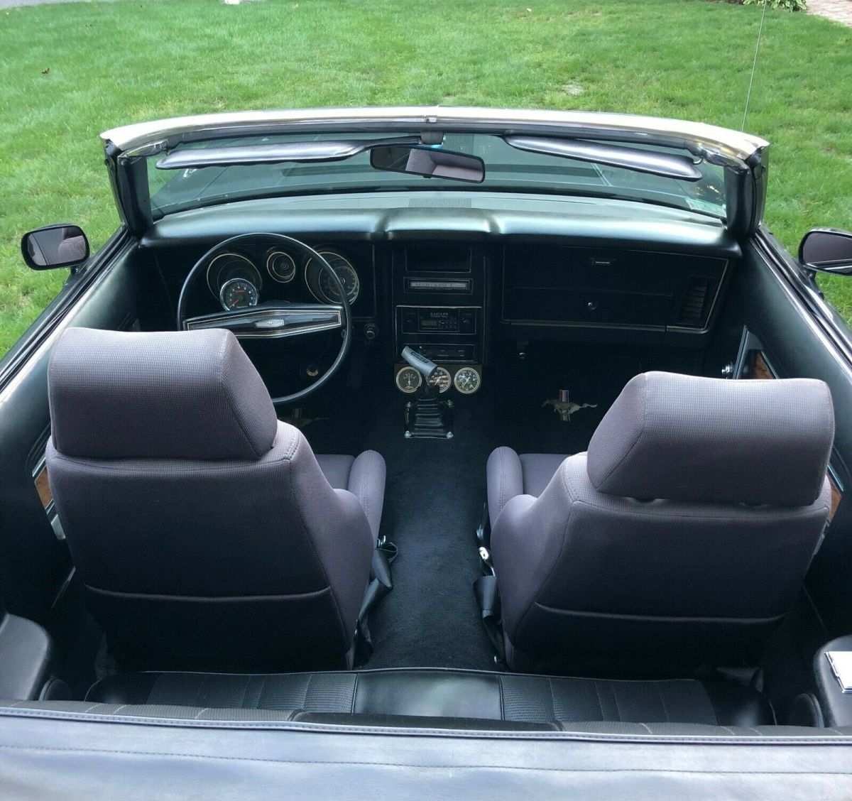 1973 Gray Ford Mustang Convertible